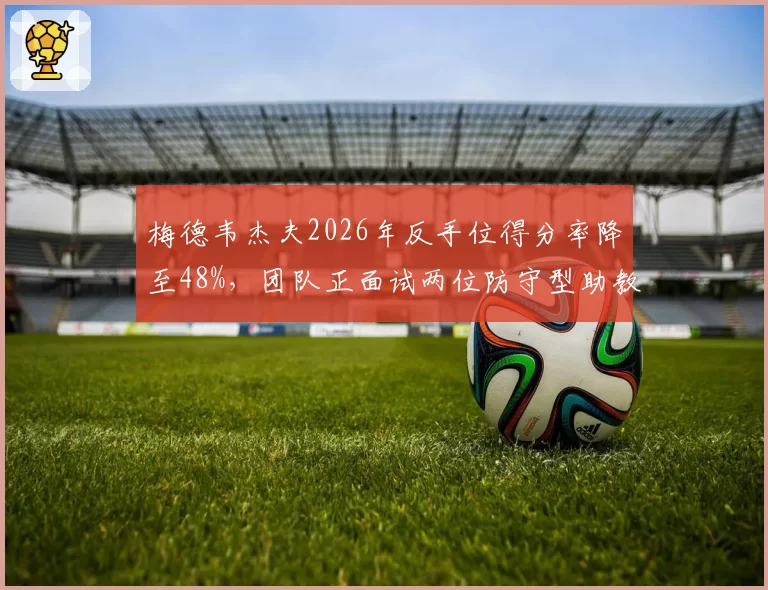 梅德韦杰夫2026年反手位得分率降至48%,团队正面试两位防守型助教