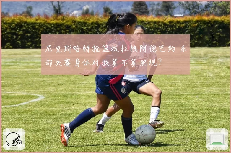 尼克斯哈特抢篮板拉拽阿德巴约 东部决赛身体对抗算不算犯规？